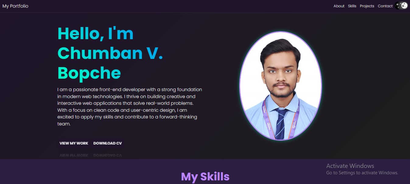 Personal Portfolio Website